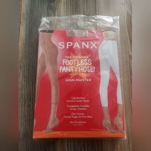 SPANX Footless Pantyhose New In Package SIZE F